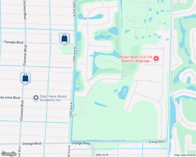 map of restaurants, bars, coffee shops, grocery stores, and more near 11910 Torreyanna Circle in West Palm Beach