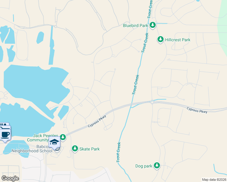 map of restaurants, bars, coffee shops, grocery stores, and more near 16312 Palmetto Street in Punta Gorda