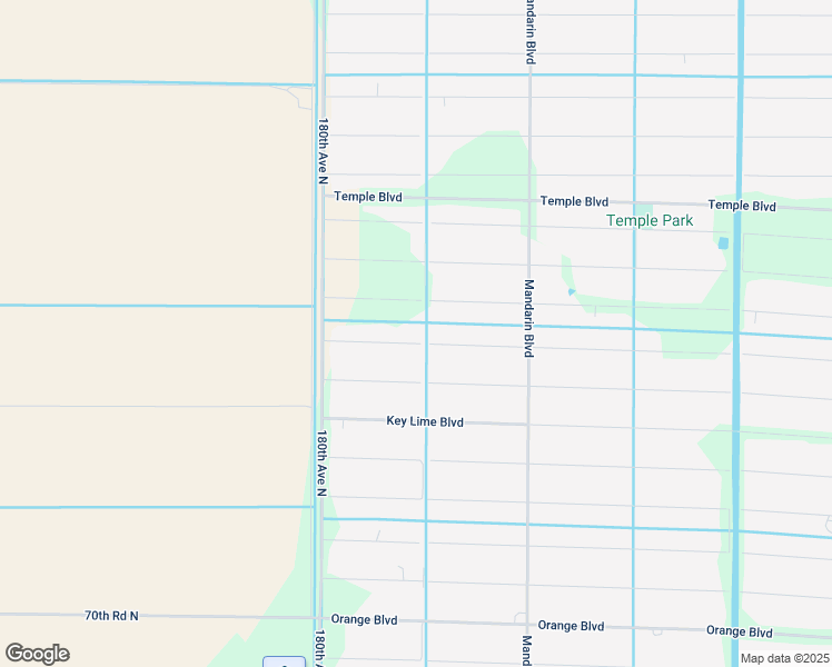 map of restaurants, bars, coffee shops, grocery stores, and more near 17773 76th Street North in Loxahatchee