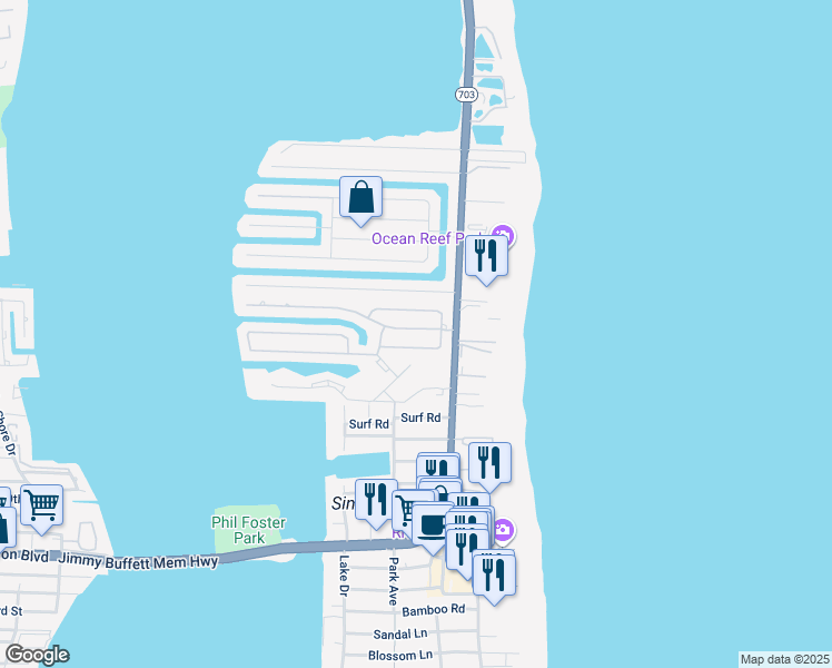 map of restaurants, bars, coffee shops, grocery stores, and more near 1291 Manor Drive in West Palm Beach