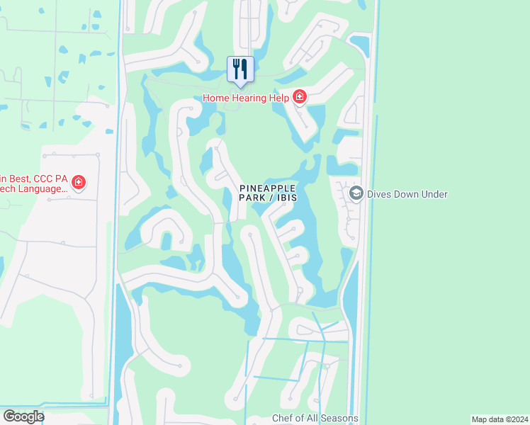 map of restaurants, bars, coffee shops, grocery stores, and more near 7721 Blue Heron Way in West Palm Beach