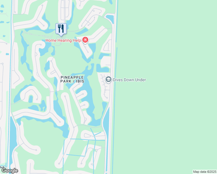 map of restaurants, bars, coffee shops, grocery stores, and more near 7672 Jasmine Court in West Palm Beach