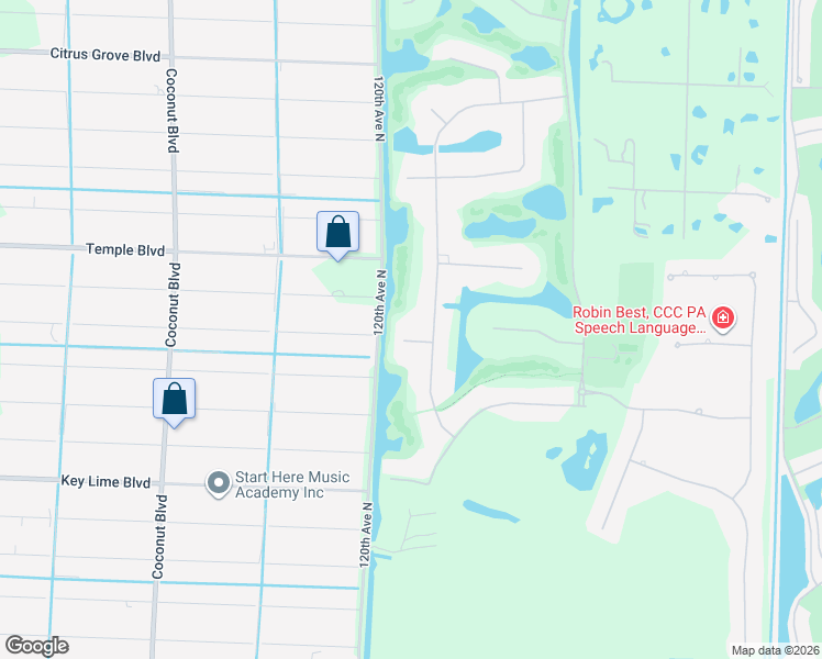 map of restaurants, bars, coffee shops, grocery stores, and more near 7831 Woodsmuir Drive in West Palm Beach