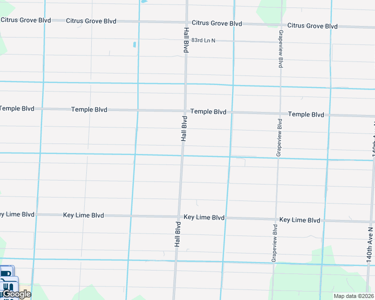 map of restaurants, bars, coffee shops, grocery stores, and more near 7784 Hall Boulevard in Loxahatchee