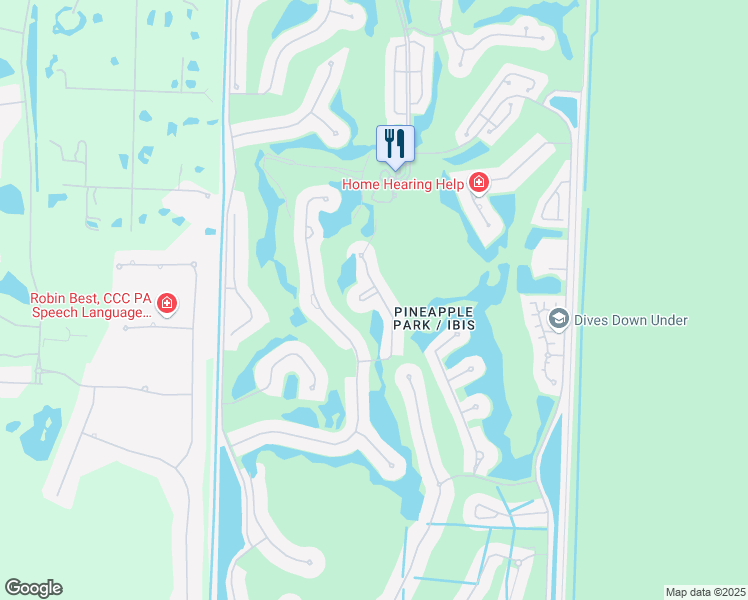 map of restaurants, bars, coffee shops, grocery stores, and more near 10630 Piazza Fontana in West Palm Beach