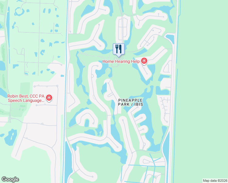 map of restaurants, bars, coffee shops, grocery stores, and more near 7976 Via Villagio in West Palm Beach