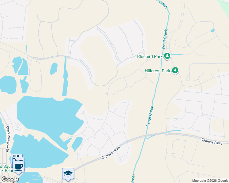 map of restaurants, bars, coffee shops, grocery stores, and more near 43760 Bluebird Trail in Punta Gorda