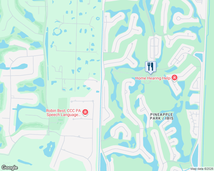 map of restaurants, bars, coffee shops, grocery stores, and more near 8060 Sandhill Court in West Palm Beach