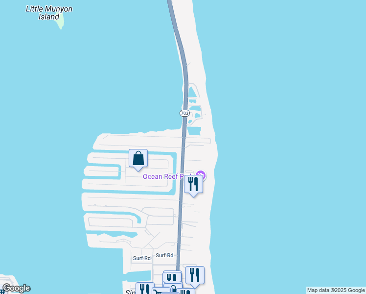 map of restaurants, bars, coffee shops, grocery stores, and more near 3959 North Ocean Drive in West Palm Beach