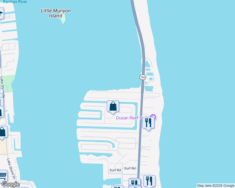 map of restaurants, bars, coffee shops, grocery stores, and more near 1161 Pine Point Road in Riviera Beach