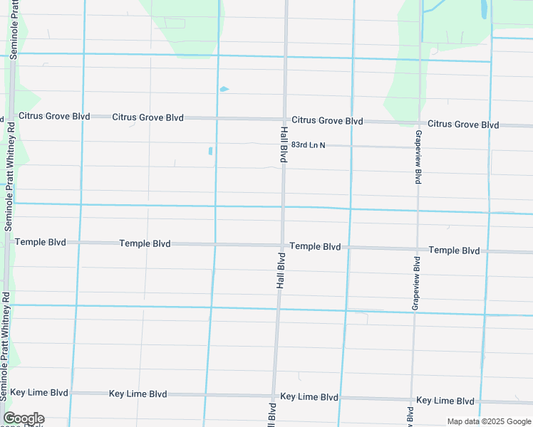 map of restaurants, bars, coffee shops, grocery stores, and more near 15085 80th Lane North in Loxahatchee