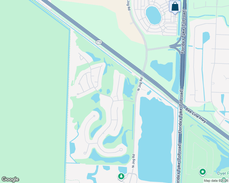 map of restaurants, bars, coffee shops, grocery stores, and more near 8187 Lakeview Drive in West Palm Beach