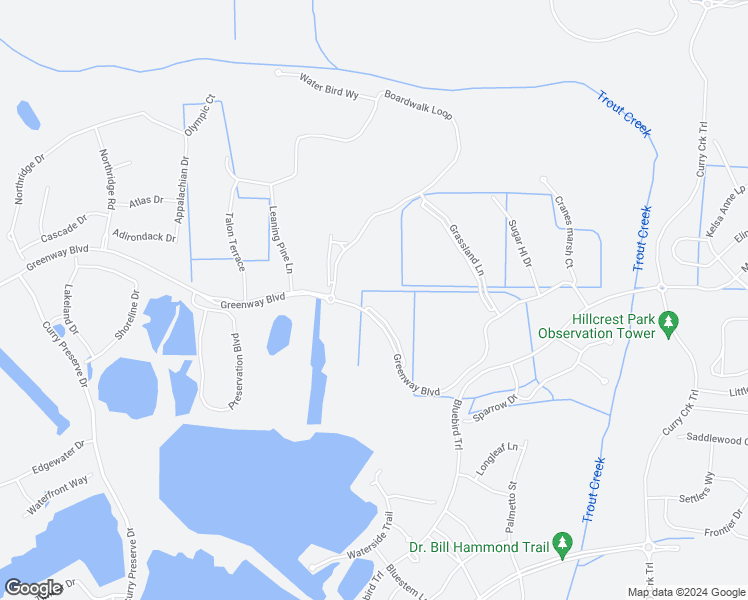 map of restaurants, bars, coffee shops, grocery stores, and more near 43101 Greenway Boulevard in Punta Gorda