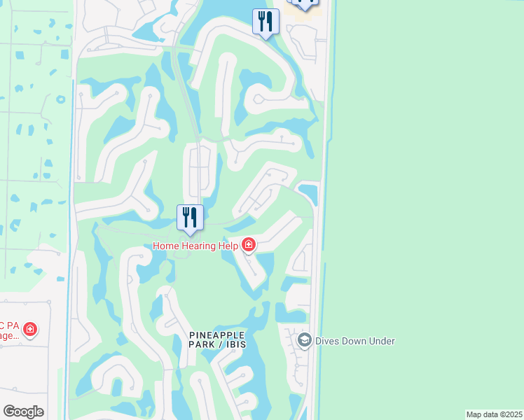 map of restaurants, bars, coffee shops, grocery stores, and more near 8160 Quail Meadow Trce in West Palm Beach