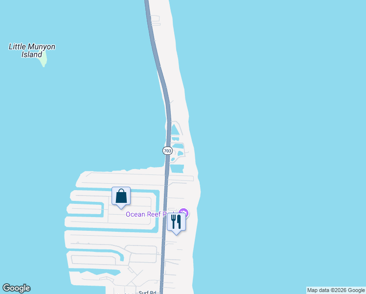 map of restaurants, bars, coffee shops, grocery stores, and more near 5050 North Ocean Drive in Riviera Beach