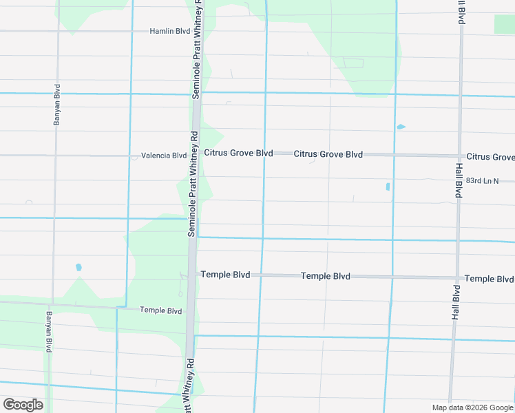 map of restaurants, bars, coffee shops, grocery stores, and more near 15771 82nd Street North in Loxahatchee