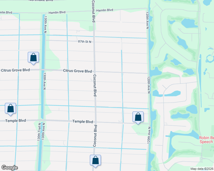 map of restaurants, bars, coffee shops, grocery stores, and more near 12366 83rd Lane North in West Palm Beach