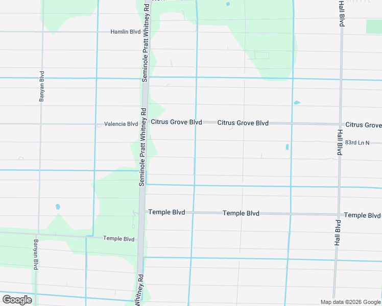 map of restaurants, bars, coffee shops, grocery stores, and more near 15733 82nd Lane North in Loxahatchee