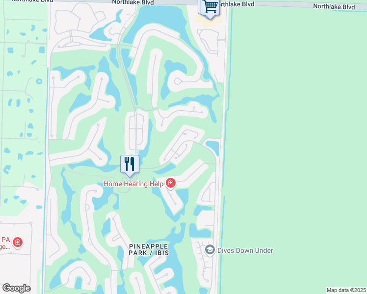 map of restaurants, bars, coffee shops, grocery stores, and more near 8218 Quail Meadow Trce in West Palm Beach