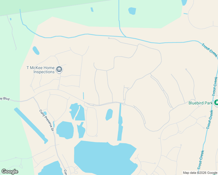 map of restaurants, bars, coffee shops, grocery stores, and more near Leaning Pine Lane in Charlotte County