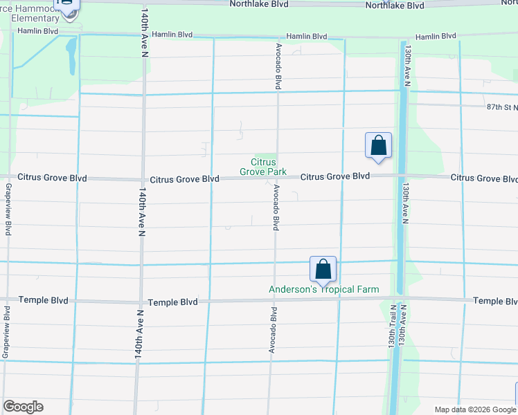 map of restaurants, bars, coffee shops, grocery stores, and more near 13548 83rd Lane North in West Palm Beach