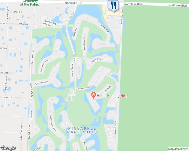 map of restaurants, bars, coffee shops, grocery stores, and more near 8247 Quail Meadow Way in West Palm Beach
