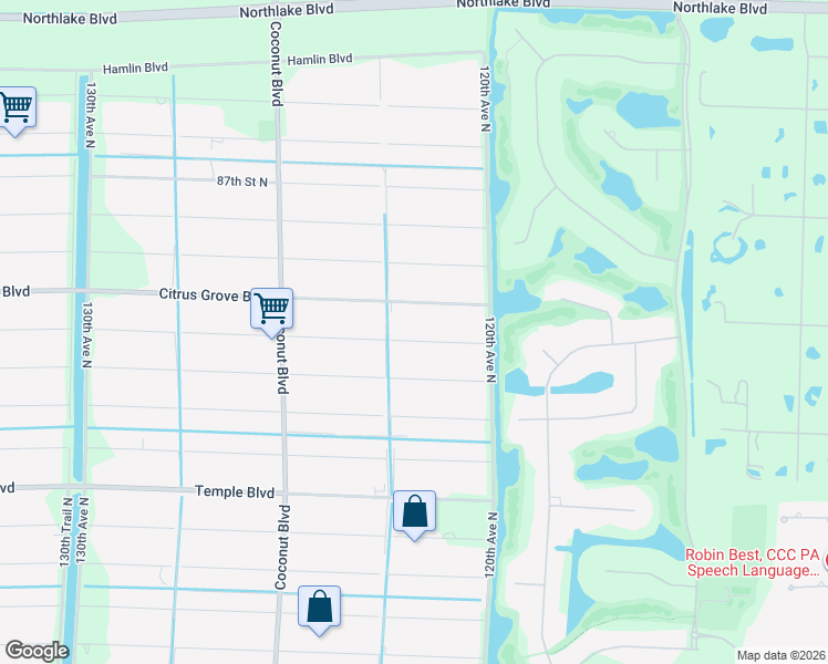 map of restaurants, bars, coffee shops, grocery stores, and more near 12209 83rd Lane North in West Palm Beach