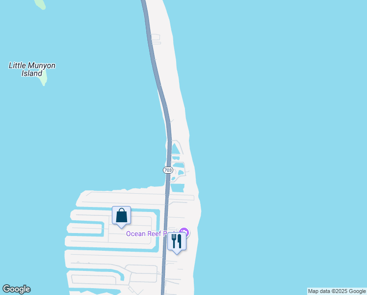 map of restaurants, bars, coffee shops, grocery stores, and more near 5060 North Ocean Drive in Riviera Beach