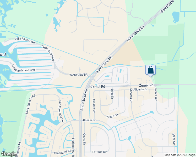 map of restaurants, bars, coffee shops, grocery stores, and more near 216 Hollybrook Court in Punta Gorda