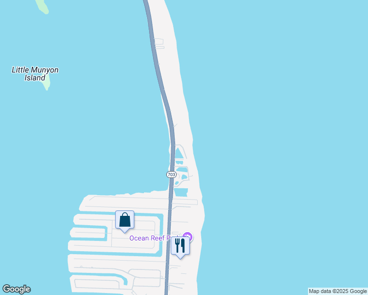 map of restaurants, bars, coffee shops, grocery stores, and more near 5080 North Ocean Drive in Riviera Beach