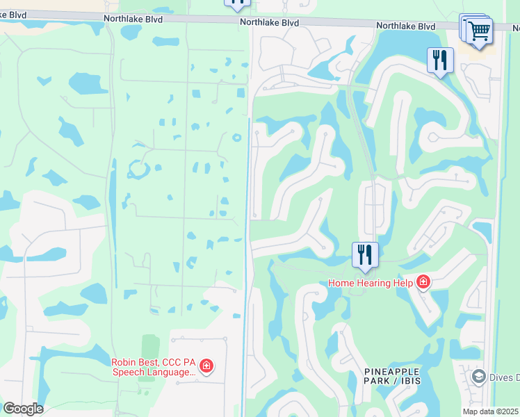 map of restaurants, bars, coffee shops, grocery stores, and more near 8401 Egret Lakes Lane in West Palm Beach