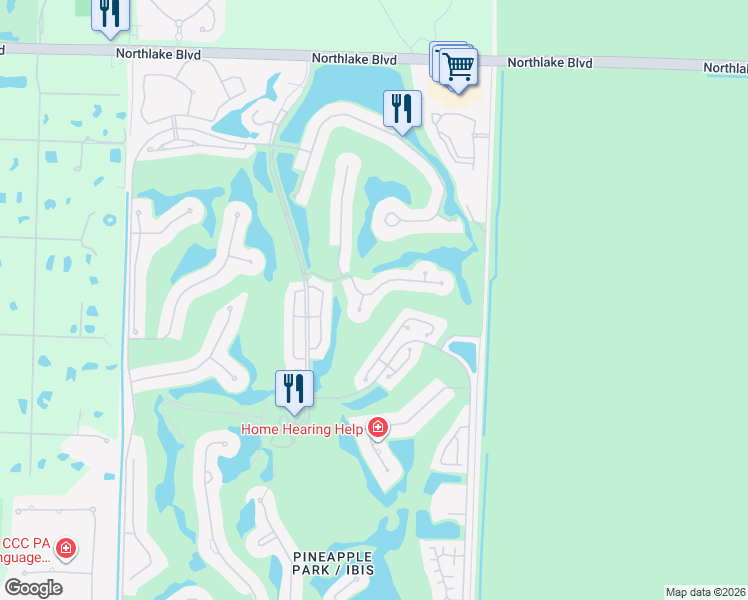 map of restaurants, bars, coffee shops, grocery stores, and more near 10344 Osprey Trce in West Palm Beach