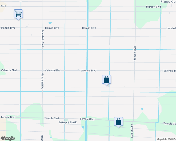 map of restaurants, bars, coffee shops, grocery stores, and more near 16999 Valencia Boulevard in Loxahatchee