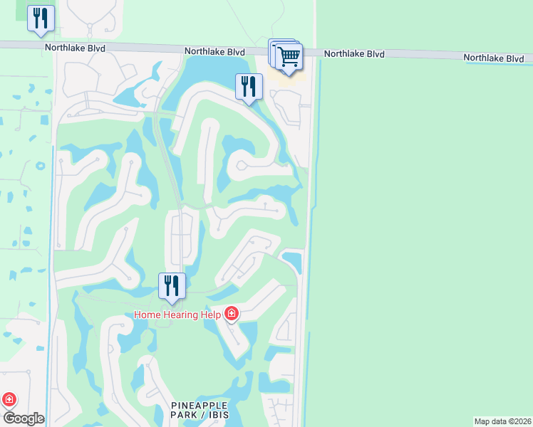 map of restaurants, bars, coffee shops, grocery stores, and more near 10203 Osprey Trce in West Palm Beach
