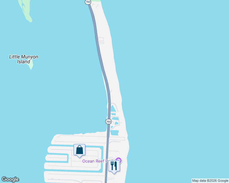 map of restaurants, bars, coffee shops, grocery stores, and more near 5196 North Ocean Drive in West Palm Beach