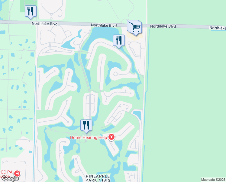 map of restaurants, bars, coffee shops, grocery stores, and more near 10295 Osprey Trce in West Palm Beach