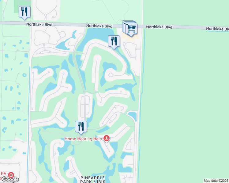 map of restaurants, bars, coffee shops, grocery stores, and more near 10265 Osprey Trce in West Palm Beach