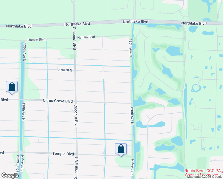map of restaurants, bars, coffee shops, grocery stores, and more near 12213 85th Road North in West Palm Beach