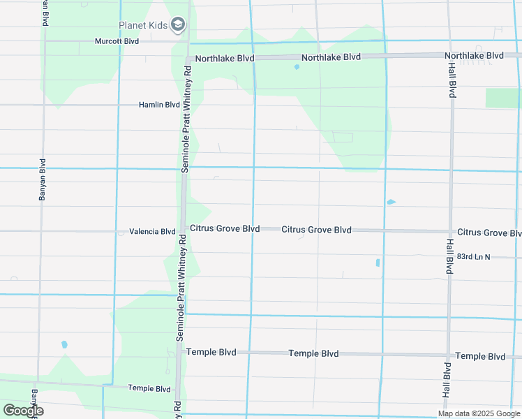 map of restaurants, bars, coffee shops, grocery stores, and more near 15694 85th Road North in Loxahatchee