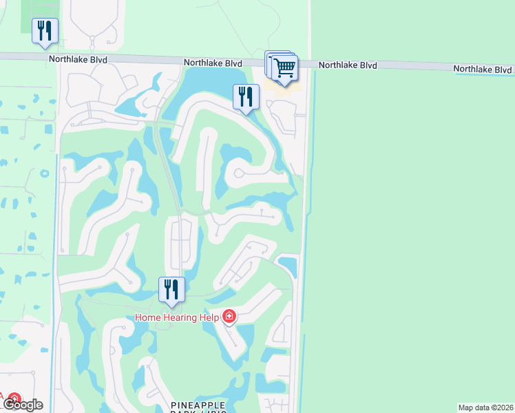 map of restaurants, bars, coffee shops, grocery stores, and more near 10203 Osprey Trce in West Palm Beach
