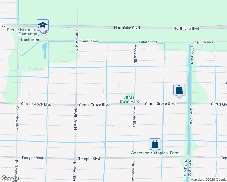 map of restaurants, bars, coffee shops, grocery stores, and more near 13675 85th Road North in West Palm Beach