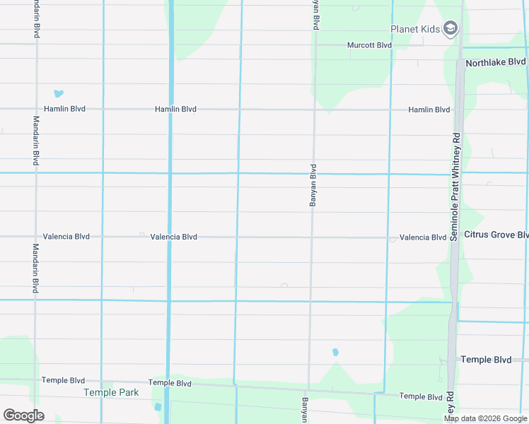 map of restaurants, bars, coffee shops, grocery stores, and more near 16664 86th Street North in Loxahatchee