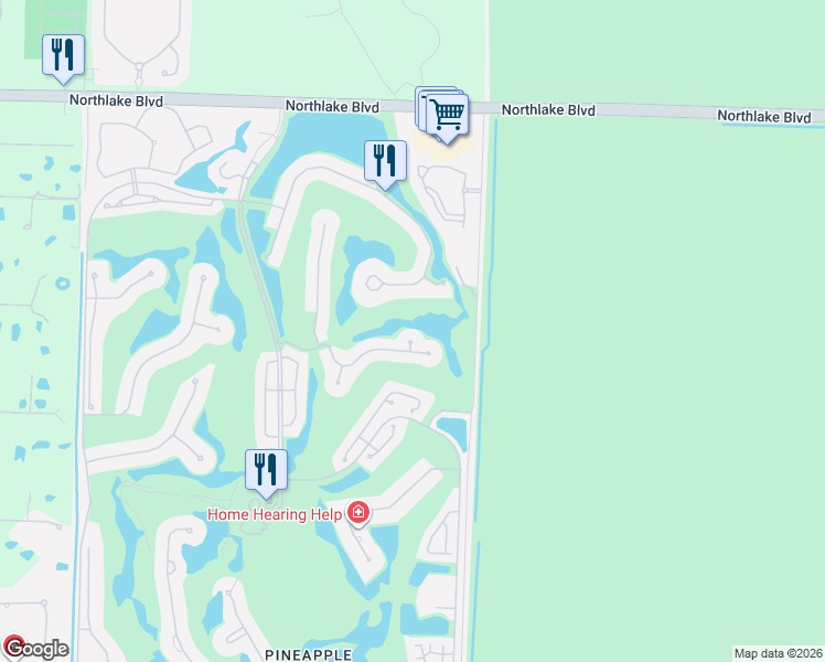 map of restaurants, bars, coffee shops, grocery stores, and more near 10203 Osprey Trce in West Palm Beach