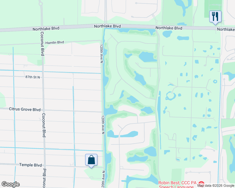 map of restaurants, bars, coffee shops, grocery stores, and more near 11878 Keswick Way in Palm Beach Gardens