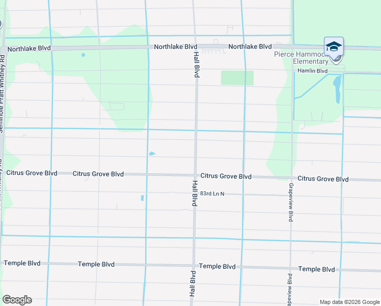 map of restaurants, bars, coffee shops, grocery stores, and more near 15088 85th Road North in Loxahatchee