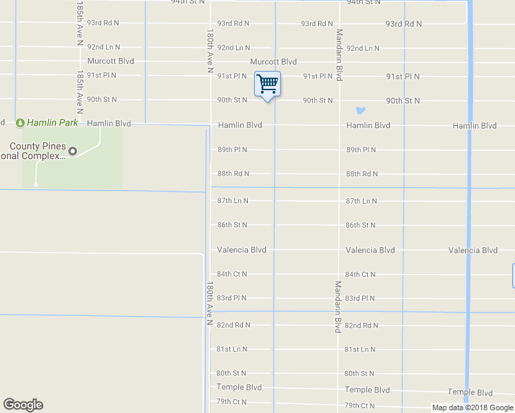 map of restaurants, bars, coffee shops, grocery stores, and more near 17816 87th Lane North in Loxahatchee