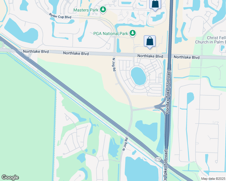 map of restaurants, bars, coffee shops, grocery stores, and more near 8130 North Jog Road in West Palm Beach