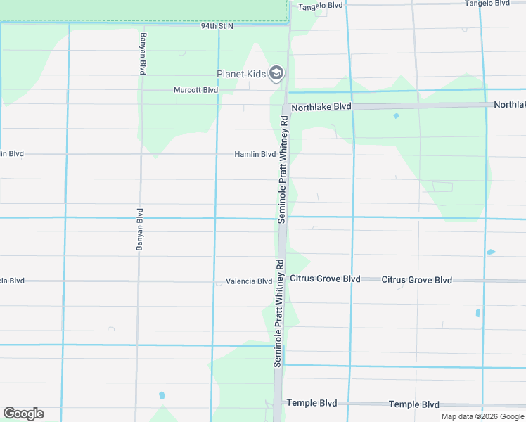 map of restaurants, bars, coffee shops, grocery stores, and more near 16068 88th Road North in Loxahatchee