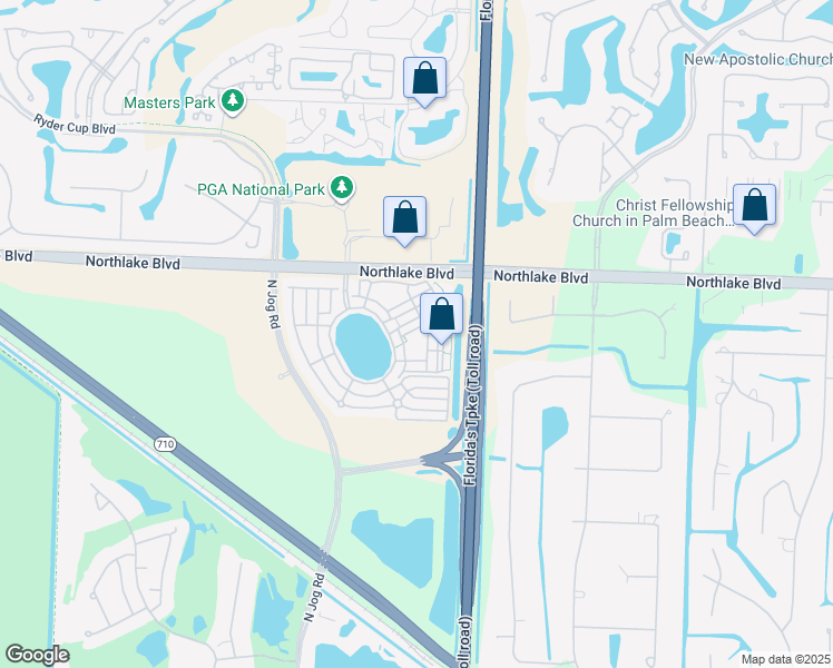 map of restaurants, bars, coffee shops, grocery stores, and more near 9304 Firenze Drive in Palm Beach Gardens