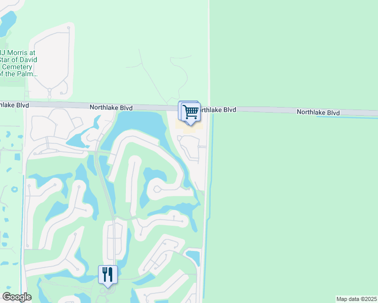 map of restaurants, bars, coffee shops, grocery stores, and more near 8300 Ibis Reserve Circle in West Palm Beach